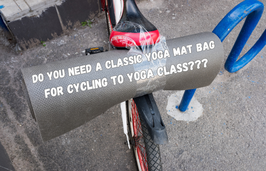 Yoga Mat Bag for Cyclists and Yogis