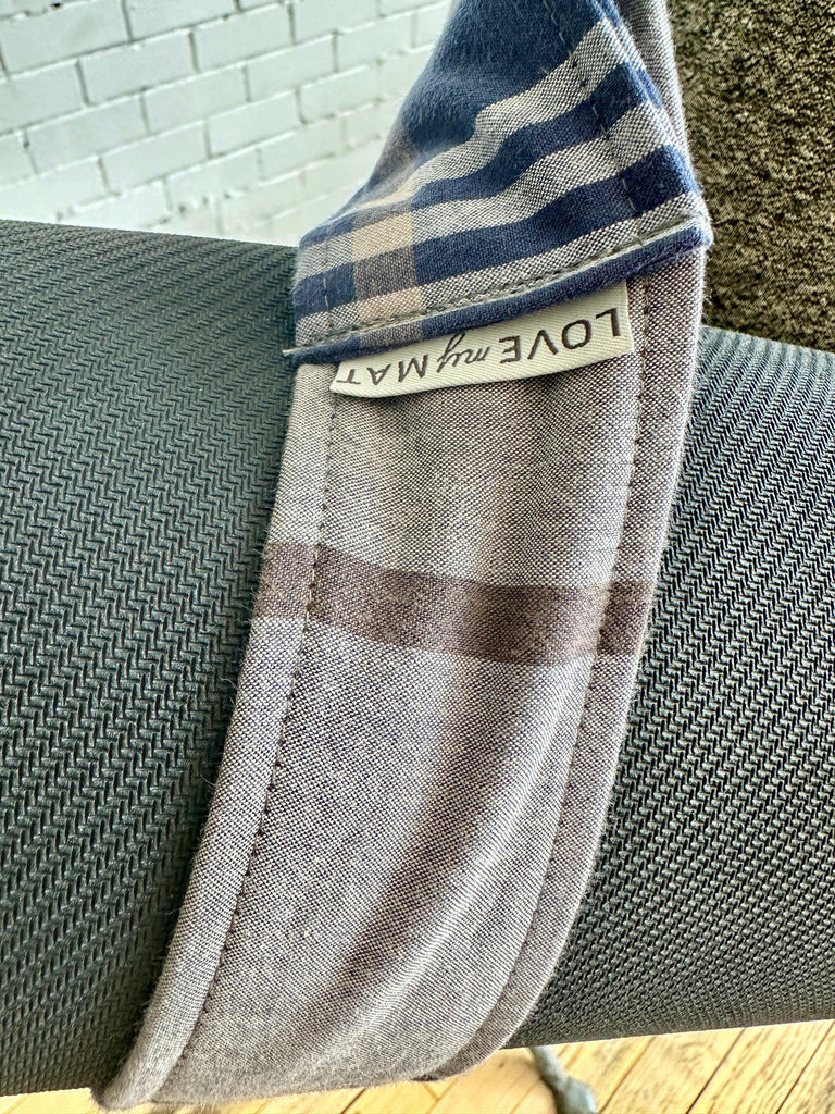 Plaid Mat Strap - Love My Mat