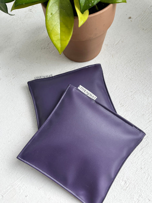 Purple Yoga Knee Pillows